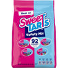 SweeTARTS Candy, Variety Mix, Cherry Punch Ropes, Mini Chewy, Gummies Fruity Splitz & Chewy Fusions, Halloween Candy Variety Pac