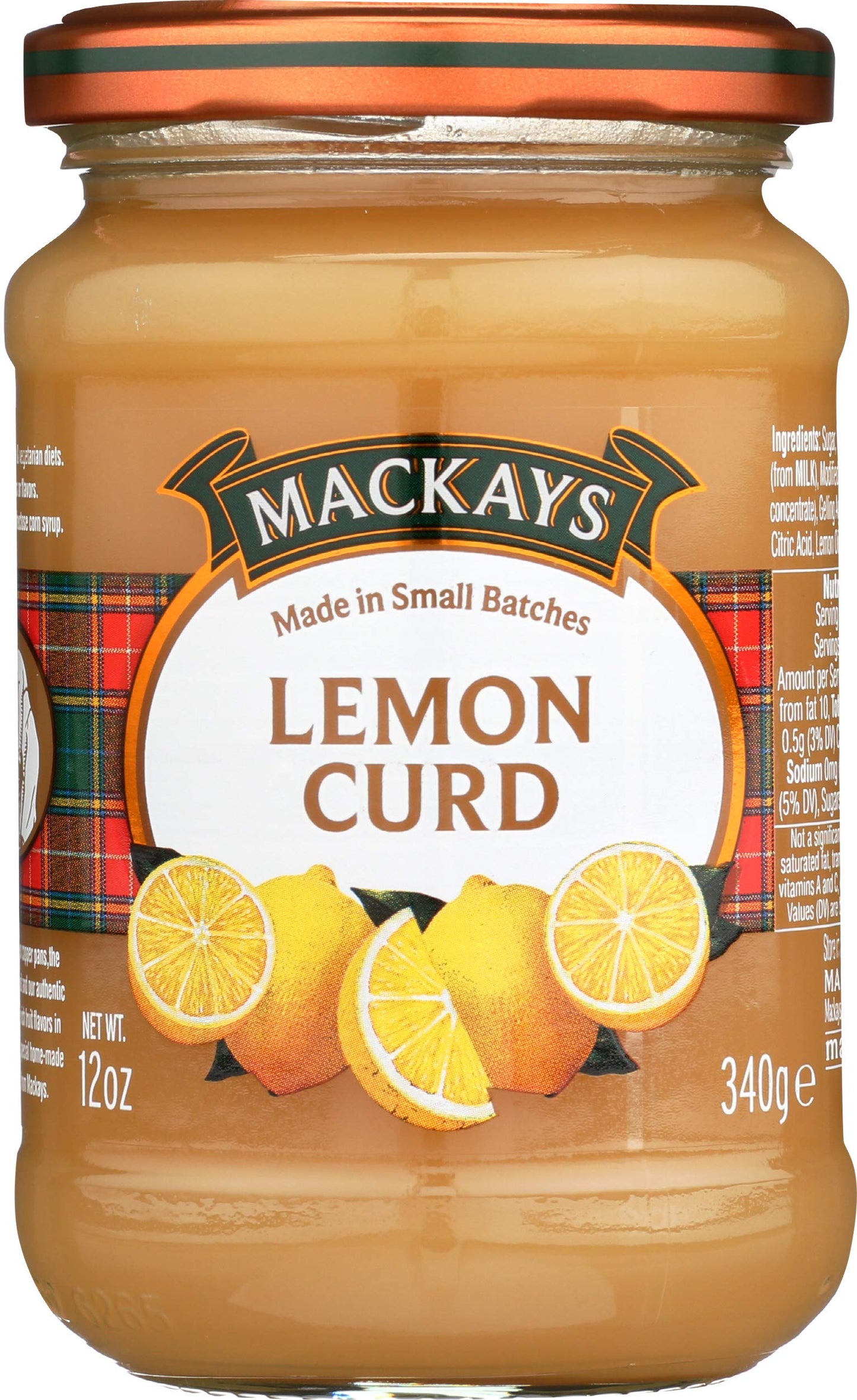 Mackays Lemon curd 12 Ounce