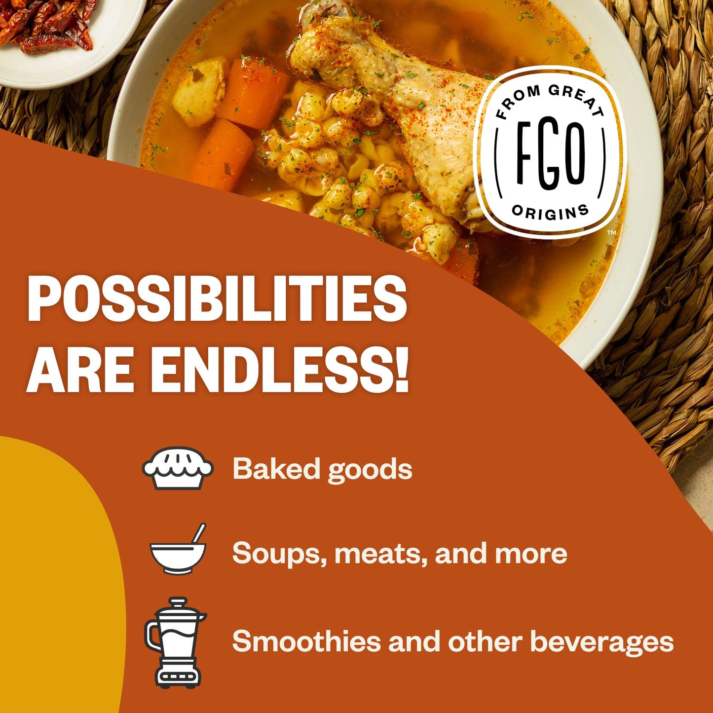 Fgo Organic Turmeric Powder W/Curcumin, 100% Raw From India, 8Oz (Pack Of 1)