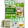 Freshdrinkus, Premium 135 Jasmine Green Tea Bags, 100% Natural & Pure From Jasmine Green Tea. Jasmine Green Herbal Tea. Made Wit