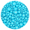 Blue Pearl Sugar Sprinkles 4.58 oz, Blue Sprinkles For Cake Decorating, Blue Sprinkles Edible, Blue Sprinkles For Cupcakes
