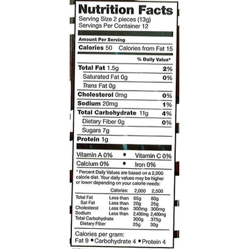 Atkinsons Crunchy Peanut Butter Bars, Gluten Free & Vegan, 4 oz - Delicious Candy Snack, Perfect for On-the-Go Treats