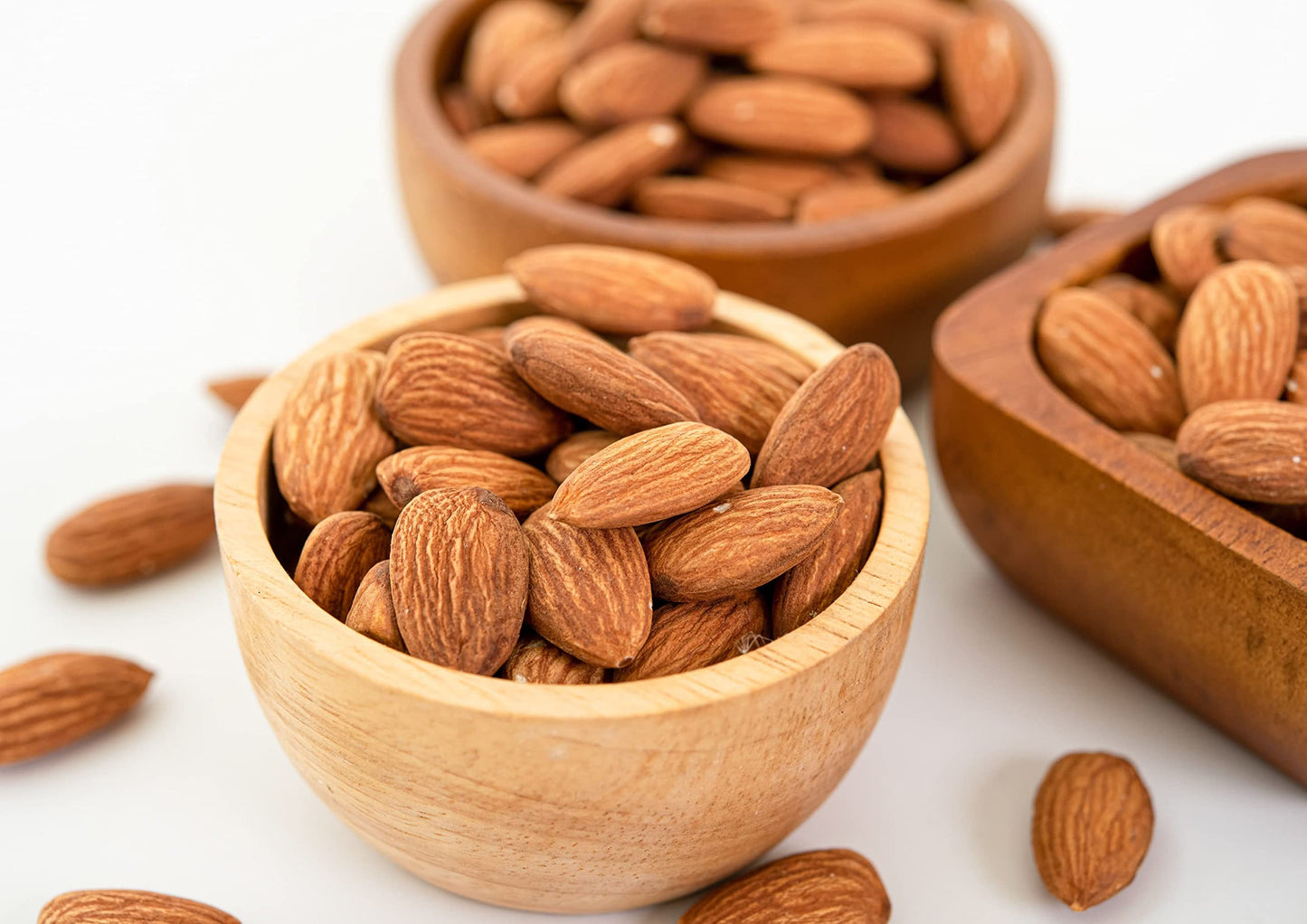 Food To Live Organic California Almonds, 8 Ounces - Non-Gmo, Whole, Unsalted, Unroasted, Keto, Vegan Nuts In Bulk. Rich In Vitam