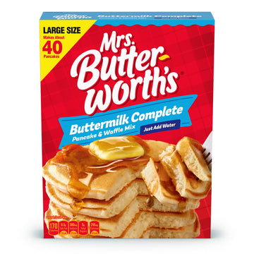 Mrs. Butterworth s Complete Buttermilk Pancake and Waffle Mix, 32 oz