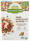 Cascadian Farm Organic Granola, Dark Chocolate Almond Cereal, 13.25 Ounce