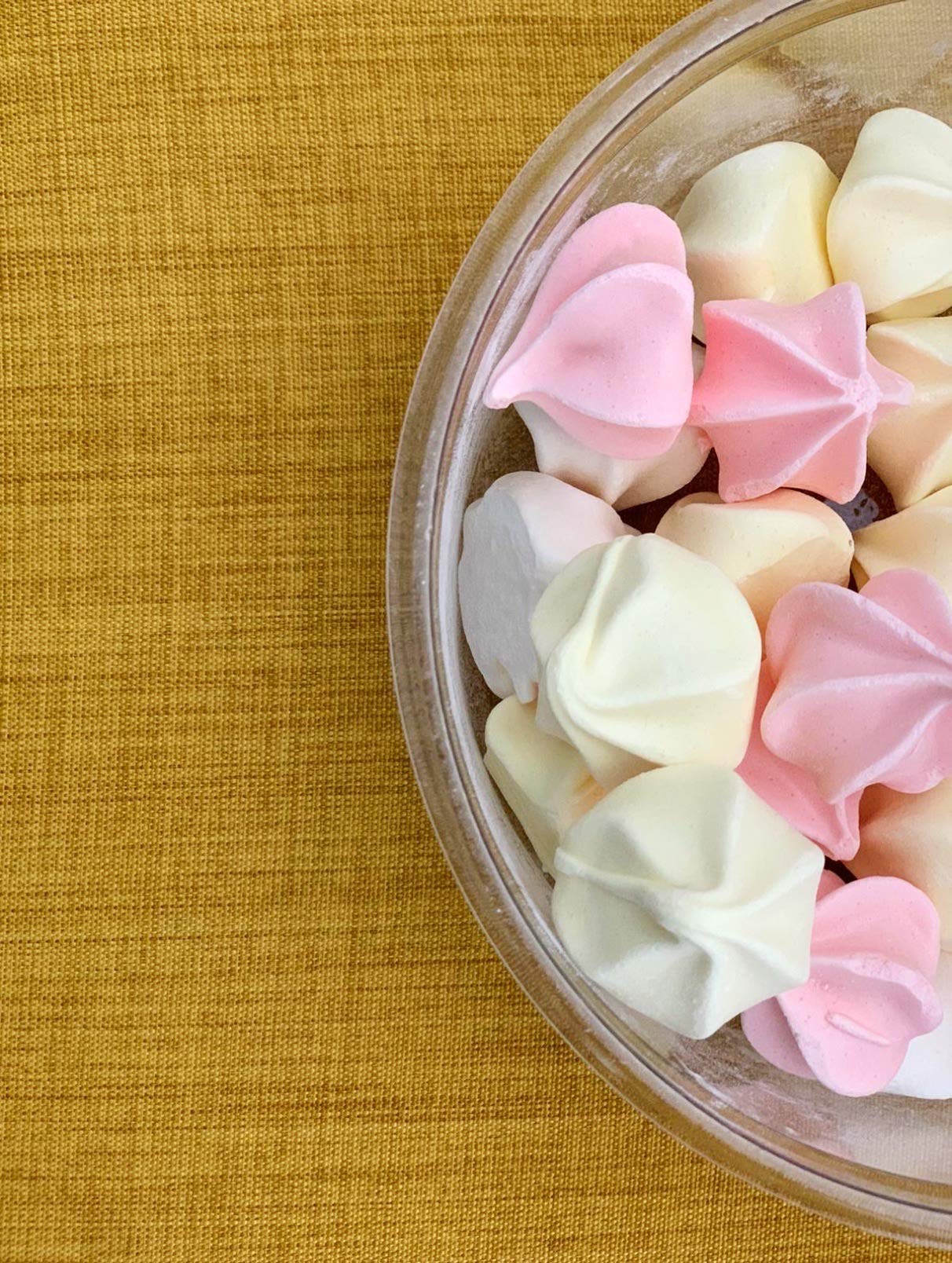 Krunchy Melts Original Meringue Cookies | Rainbow Vanilla Flavor | Only 80 Calories Per Serving | Fat Free, Gluten Free, Dairy Free (4 Oz)