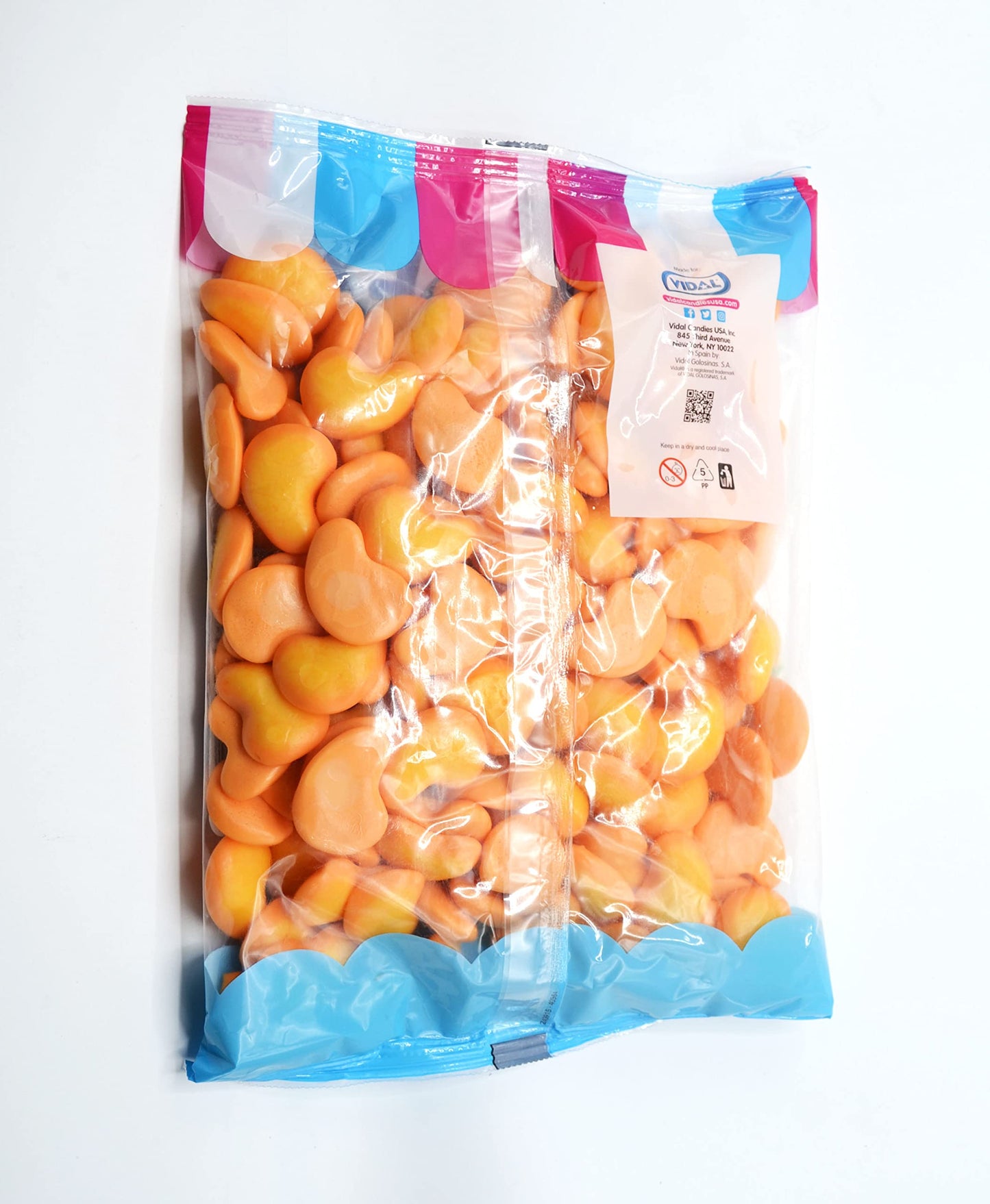 Vidal Candies Spicy Mango Gummy Candy 2.2 Pounds