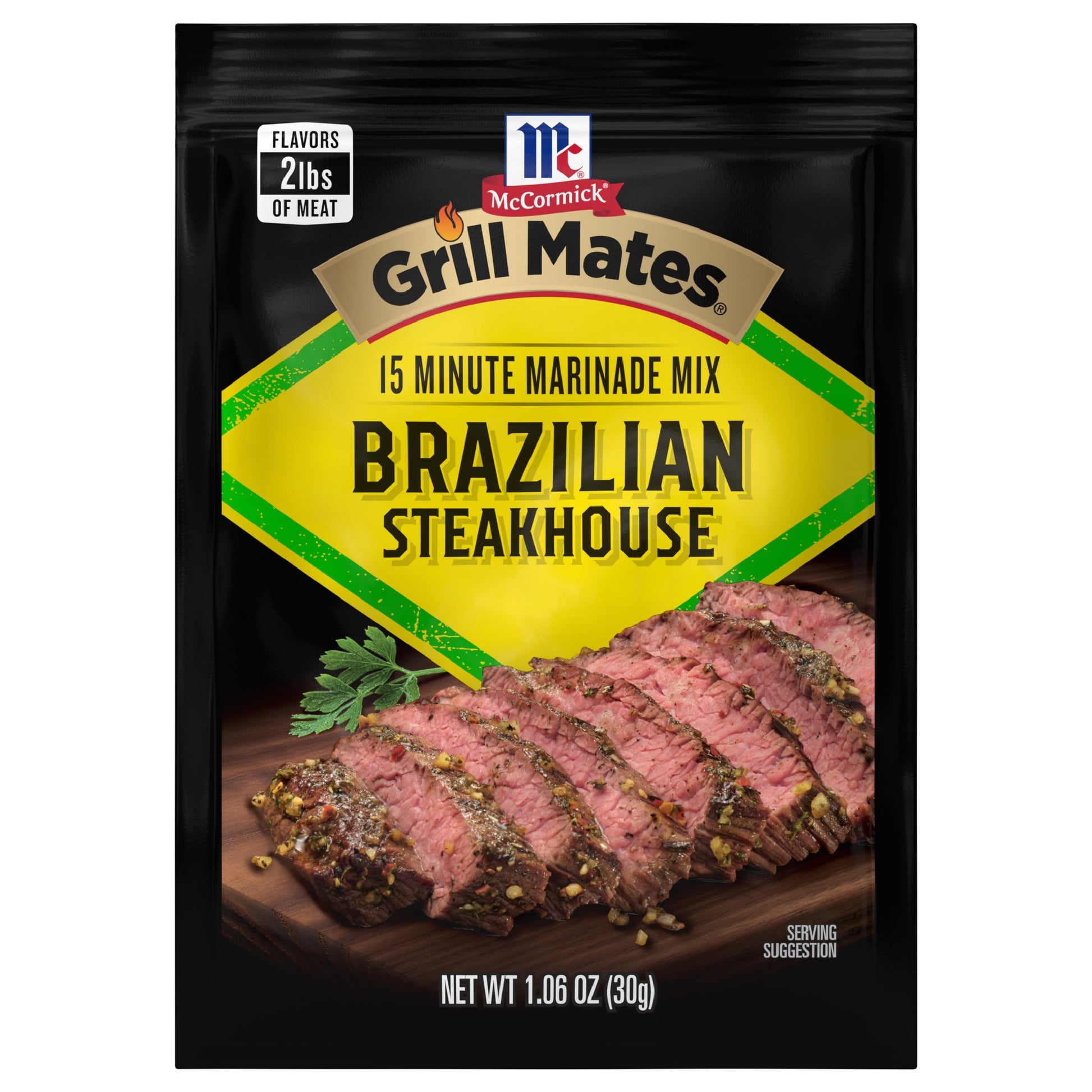 McCormick Grill Mates Brazilian Steakhouse Marinade Mix, 1.06 oz