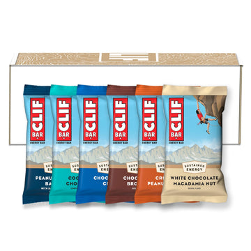 Clif Bar - Energy Bars - Variety Pack - Made With Organic Oats - 9-11G Protein - Non-Gmo - Plant Based - 2.4 Oz. (16 Count)