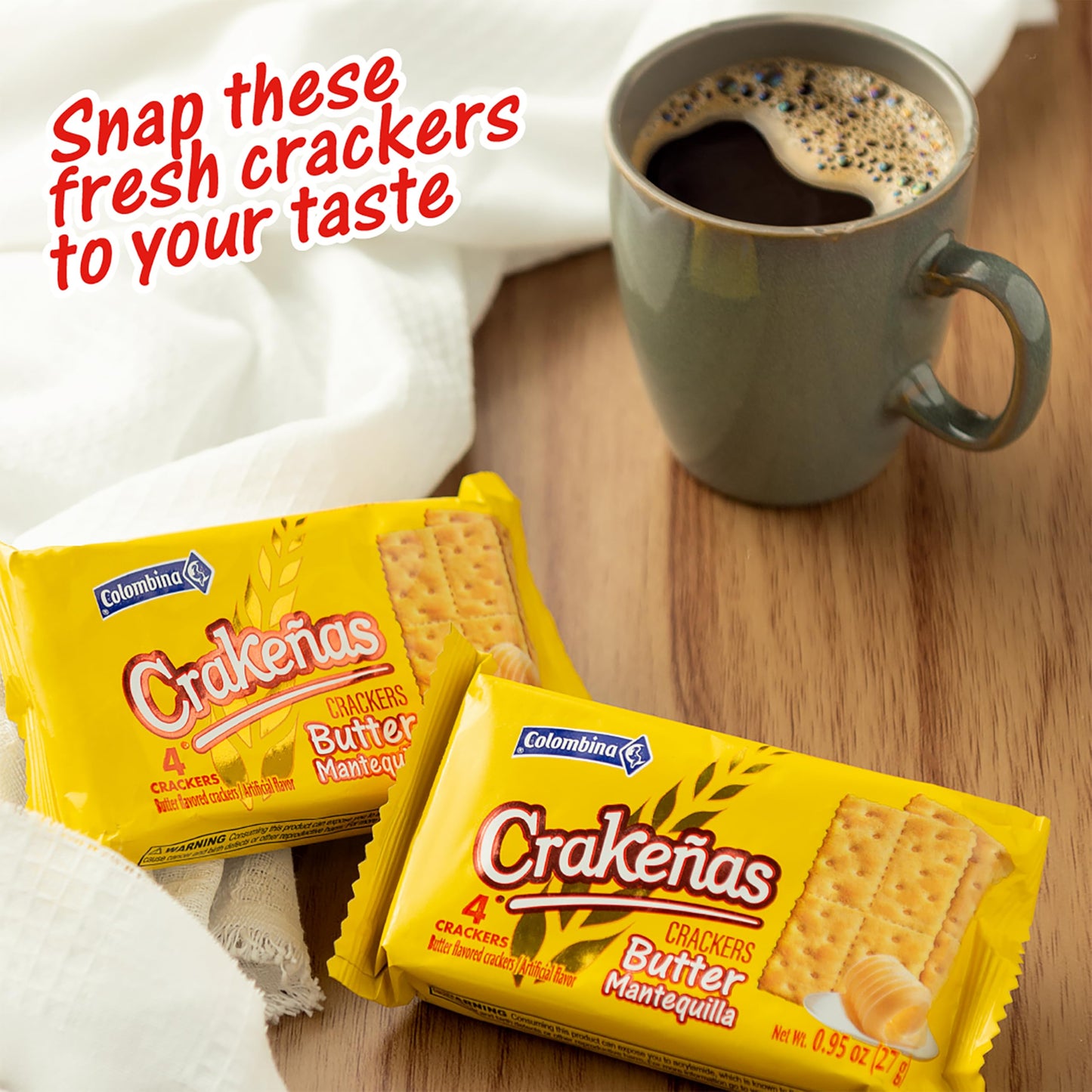 Colombina Butter Ers, Savory Thins Enas, 5.71 Oz
