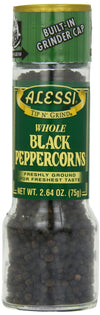 Alessi Black Peppercorn Grinder, 2.64 oz (Pack of 6)
