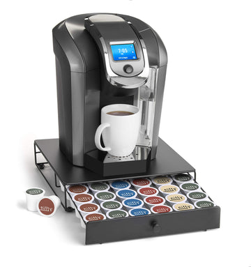 Nifty Storage Drawer K Holder, 36 King Cup Capacity, 36 Coffee Pod Capacity