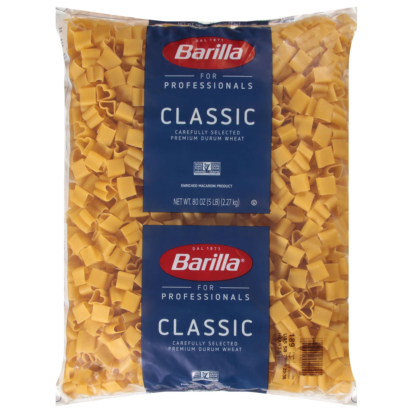 Barilla Heart Shaped Love Pasta Bulk Pack 80 Ounces Perfect For ValentineS Day