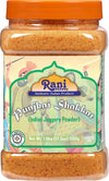 Rani Punjabi Shakkar (Gur Jaggery Powder) Indian Unrefined Raw Cane Sugar 17.5oz (1.1lbs) 500g PET Jar ~ Gluten Friendly | Vegan