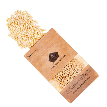 Cerez Pazari World Famous Mediterranean Turkish Pine Nuts In Resealable Bag 4 Oz- Cam Fistigi - Premium Quality, Raw, Unsalted,%