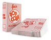 Snappy Popcorn 3.5-E Red and White Close Top Popcorn Boxes, 1.8 Oz, 500 Count