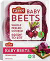 Gefen Red Baby Beets, 8.8 oz (4 Pack) | Whole, Peeled and Cooked | Ready to Eat | Salad Ready