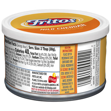 Fritos Mild Cheddar Cheese Dip, 9 Ounce