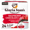 Gloria Jean'S Coffees Raspberry Chocolate Lava, Single-Serve Keurig K-Cup Pods, Flavored Medium Roast Coffee, 24 Count