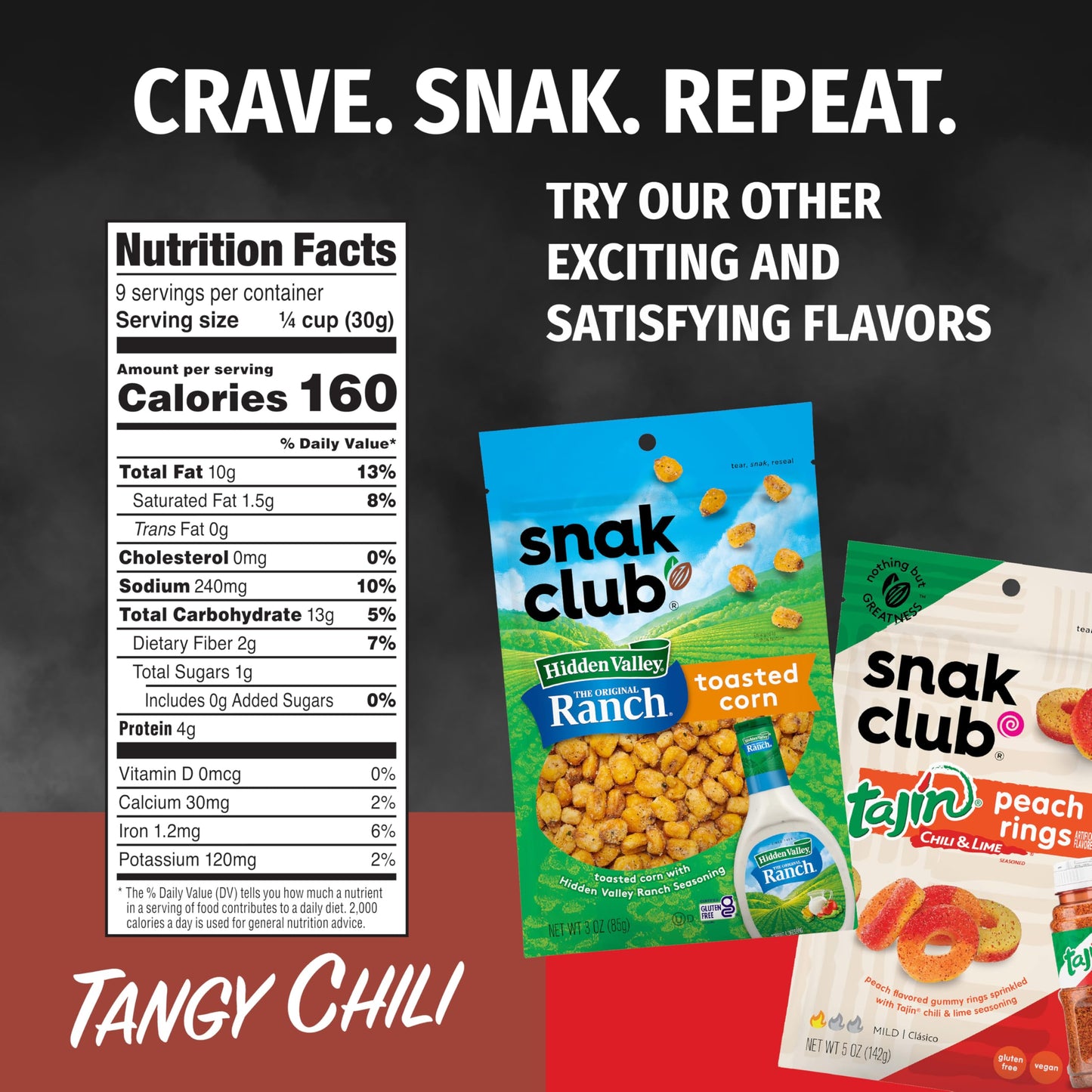 Snak Club x Hot Ones Snack Mix, Hot Habanero, Sweet Smoky, and Tangy Chili, Spicy Snacks with Peanuts, Pretzels, Sesame Sticks,