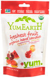 Yummy Earth Organic Candy Drops, Freshest Fruit, 3.3-Ounce Bags ( Packaging May Vary ) (Pack Of 6)
