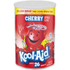 Kool-Aid Sugar-Sweetened Cherry Artificially Flavored Powdered Soft Drink Mix, 63 oz (Pack of 6)