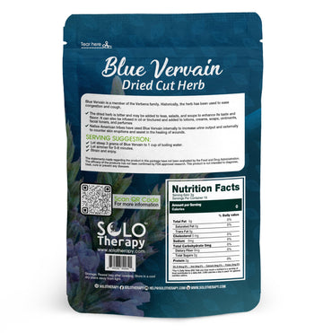 Blue Vervain Herb Cut And Sifted - Blue Vervain Tea Resealable Bag - Blue Vervain Leaf 56 Grams - Verbena Hastata Premium Quality (Blue Vervain Herb)