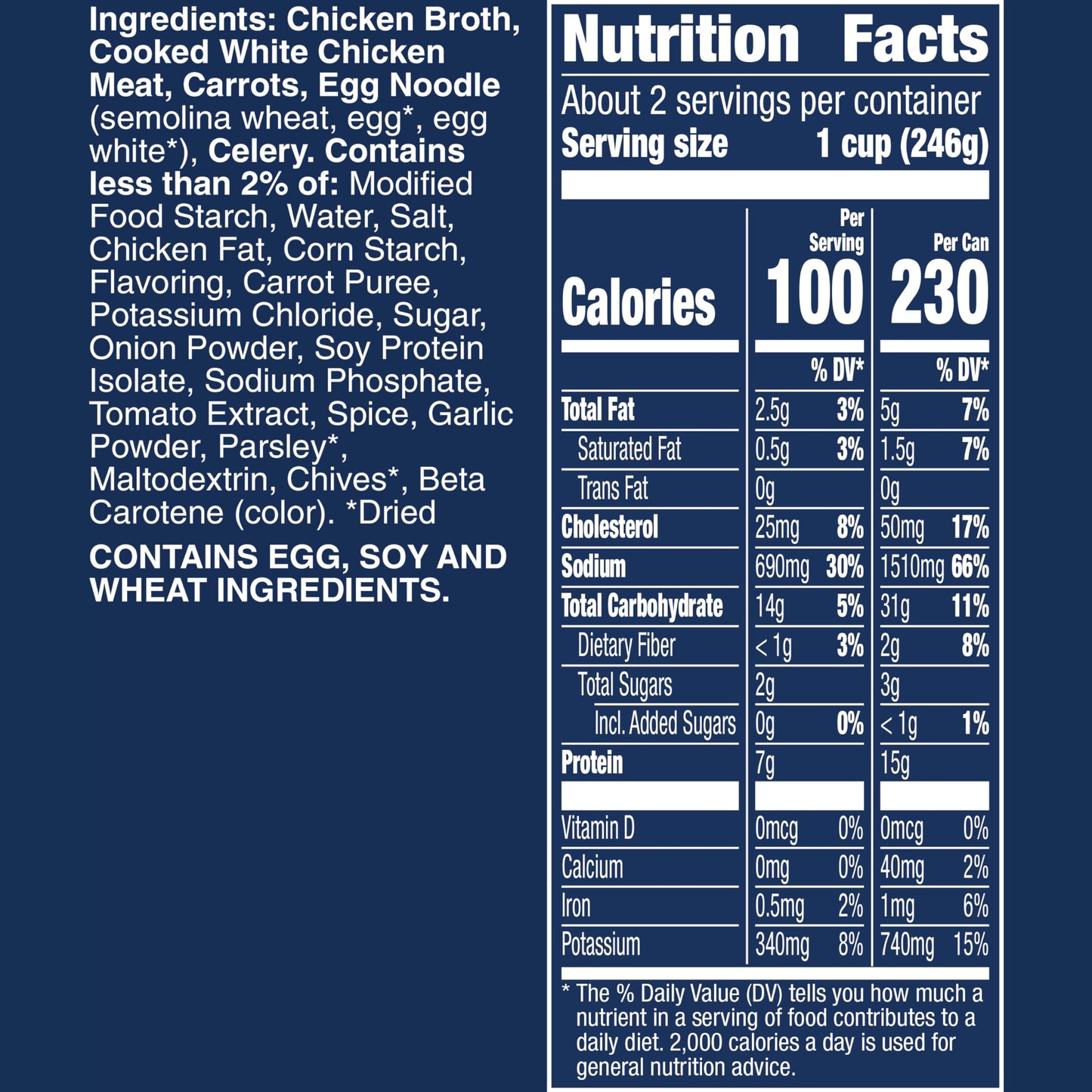 Progresso Rich & Hearty Chicken & Homestyle Noodle Soup, 19 oz Canned Soup, Pack of 12, 1.19 lb - Delicious Comfort Food