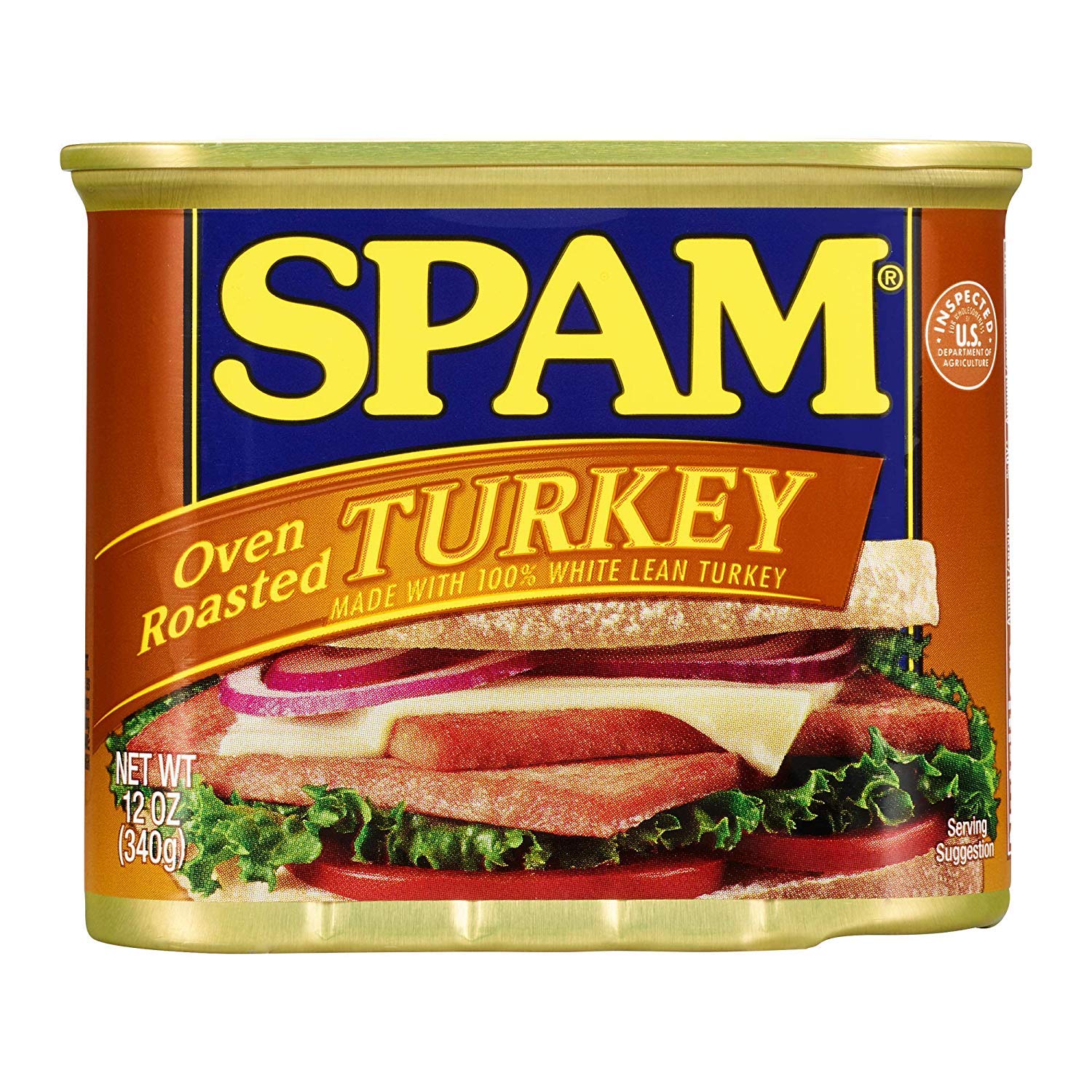 Spam Oven Roasted Turkey, 12 Ounce Can