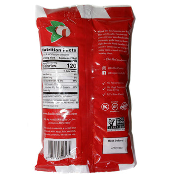 Red Bird (1) Bag Peppermint Candy Puffs - The Original Melt Away Mint - Naturally Flavored Handcrafted Candy Made With Pure Cane Sugar - Fat Free, Gluten Free - Net Wt. 5 Oz