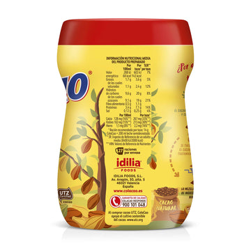 Original Cola Cao Chocolate Drink Mix (13.76 ounces/390 grams)