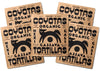 Coyotas - Organic Cassava Tortillas - Grain-Free, Gluten-Free, Non-GMO, Vegan, Paleo, Medium 6 Inch - 8 Tortillas Per Pack (5 Pa