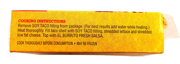 El Burrito, Soy Taco, 12 Oz