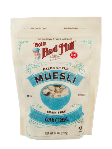 Bobs Red Mill Paleo Muesli, 14oz (Pack of 4) - Non GMO, Gluten Free, Vegan, Paleo Friendly, Kosher