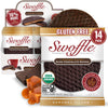 Chocolate Dipped Stroopwafels by Swoffle - LIMITED RELEASE - Organic, Gluten Free Stroopwafels in Dark Chocolate Coating | (14)