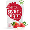 Oats Overnight Breakfast Shake - Strawberries & Cream - 20g Protein, High Fiber - 2.7 oz (16 Pack) - Gluten Free, Non GMO