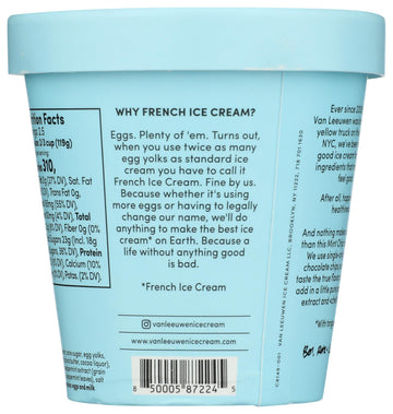 Van Leeuwen Mint Chip Ice Cream, 14 Oz (Frozen)