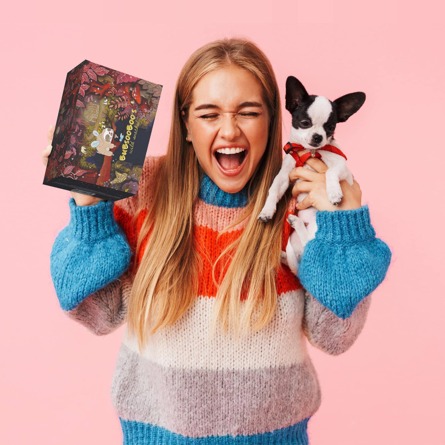 Bubsooboos Wild Snacks Midi International Snack Box, 12 Piece Set, Fairy Tale Themed, Variety Pack of Unique , Midi Black