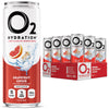 O2 Grapefruit Ginger Post Workout Recovery Drink - Caffeinated Electrolyte Drink For Daily Hydration