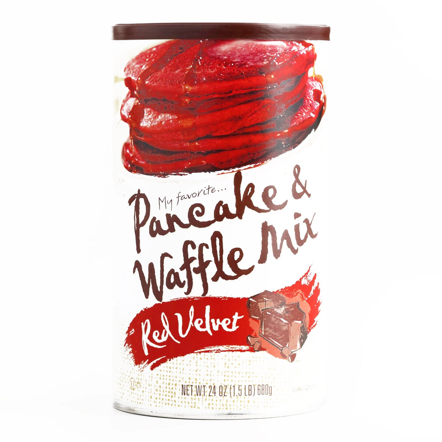 My Favorite Red Velvet Pancake Mix 24 Oz Each (1 Item Per Order, Not Per Case)