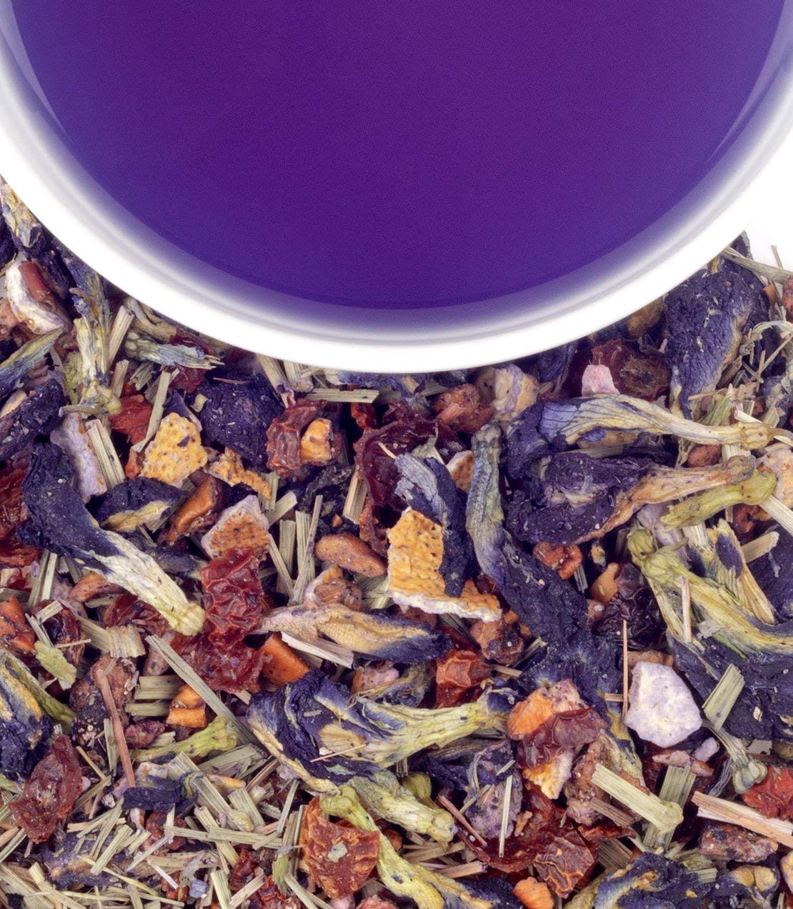 Harney & Sons Indigo Punch Tea | Fruity Blend | 50 Sachets | Blue | Model 51014