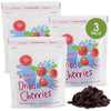 Cherry Bay Orchards - Dried Montmorency Tart Cherries - No Added Sugar - (Pack of Three 4oz Bags) - 100% Domestic, Natural, Kosh