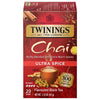 Twinings Ultra Spice Chai Individually Wrapped Bags, 20 Count (Pack Of 6), Sweet, Savoury Spices, Caffeinated, Enjoy Hot Or Iced