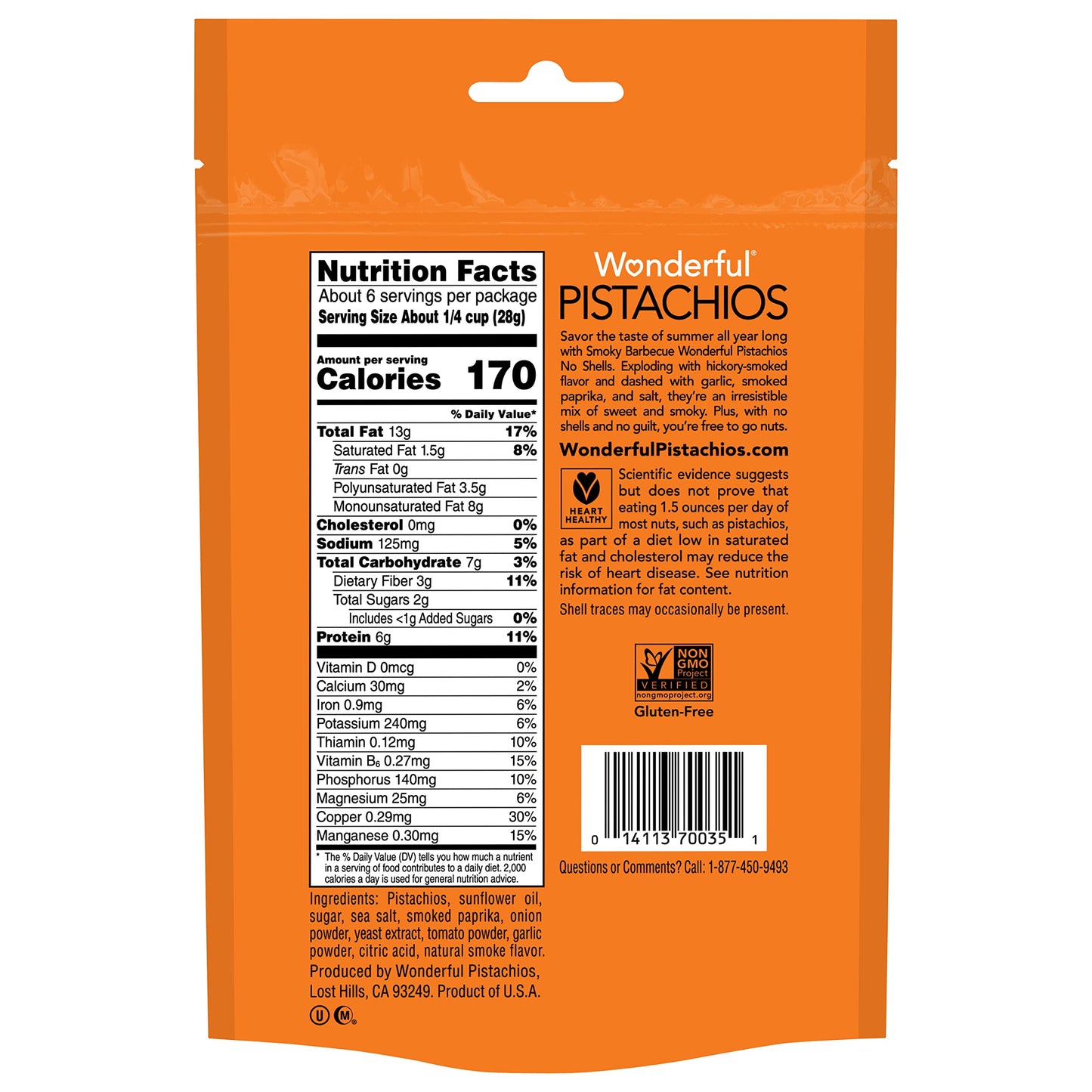 Wndrfl Pstch Bbq No Shel ( 10 X 5.5 Oz   )