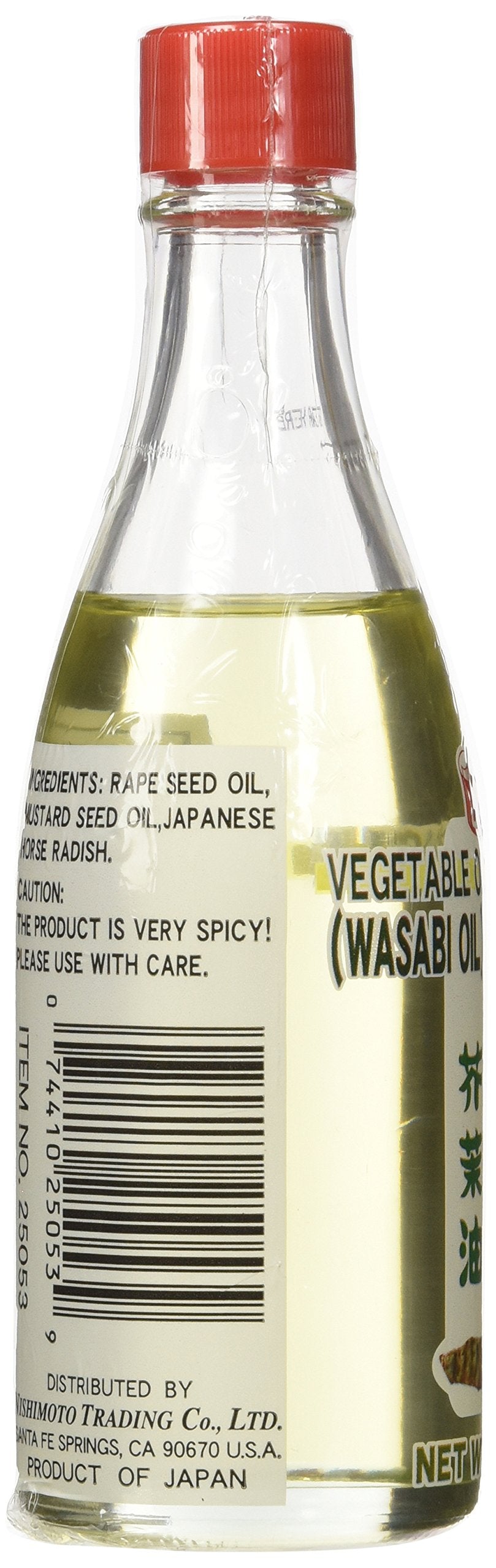 Shirakiku Vegetable Oil - Spicy Wasabi Flavor, Low Carb, 3.17 Fl Oz
