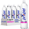 Propel Berry Flavored Water, Pack of 6, 33.8 Fl Oz Each, Clear