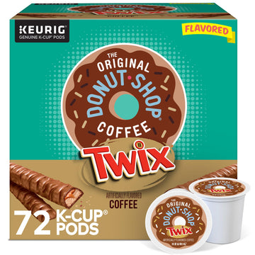 The Original Donut Shop Twix Coffee, Keurig Single Serve K-Cup Pods, 72 Count