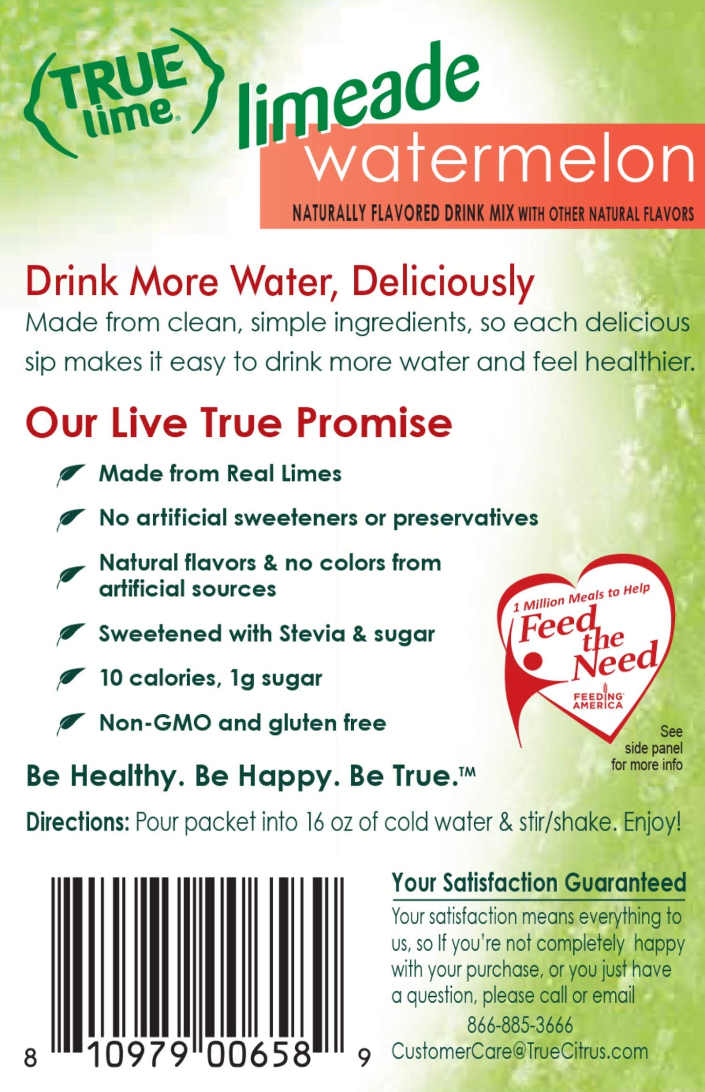 True Lime Watermelon Limeade, 10 Ct - 3 Pack
