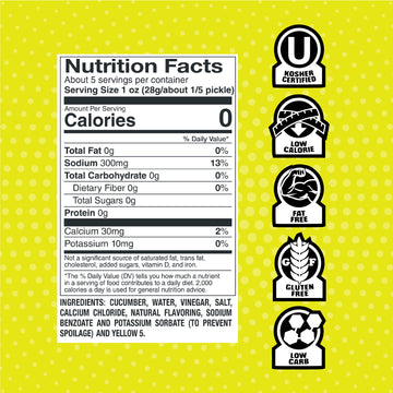 Van Holten'S Pickles - Jumbo Sour Pickle-In-A-Pouch - 6 Pack