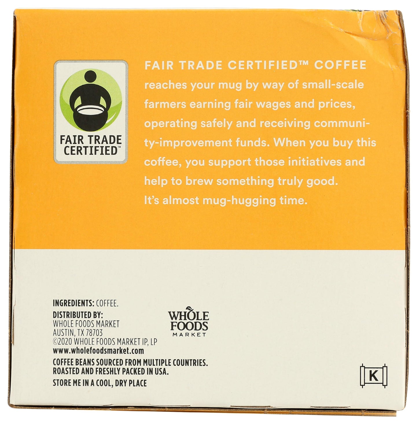 365 by Whole Foods Market Coffee Pods, Early Riser City Roast, 12 Count, 4.6 Ounce - Perfect for Morning Brew